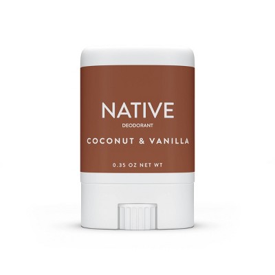 Native Coconut & Vanilla Mini Deodorant for Women - Trial Size - 0.35oz