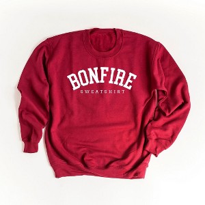 Simply Sage Market Women's Graphic Sweatshirt Bonfire Sweatshirt - 1 of 2