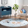 Nuloom Jalissa Lion Dreams Pet Friendly Machine Washable Kids Area Rug - 2 of 4