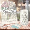 Big Dot of Happiness World Awaits - How Many Candies Travel Themed Party Game - 1 Stand and 40 Cards - Candy Guessing Game - 2 of 4