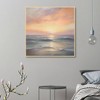 Masterpiece Art Gallery 35"x35" Ocean Sunrise 3 Wall Art - 3 of 4