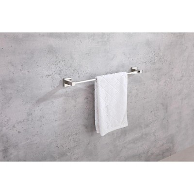 Chrome Stainless Steel 4-Piece Bathroom Hardware Set