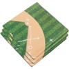 Blue Panda 3 Pack Baseball Birthday Party Disposable Plastic Table Cover 54 x 108 In - 3 of 4