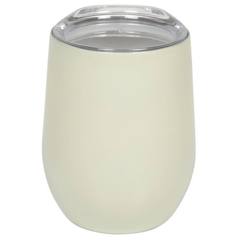 Ecovessel Port 10oz Trimax Insulated Stainless Steel Wine Tumbler - Gray  Smoke : Target