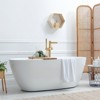 WOWOW Single Handle Freestanding Tub Faucet with Hand Shower - 2 of 4