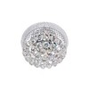 CWI Lighting Empire 4 Light Flush Mount With Chrome Finish - 2 of 4