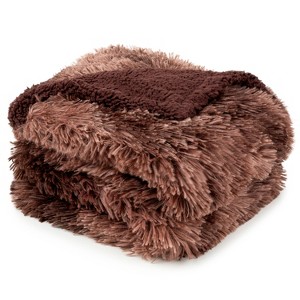 PetAmi Waterproof Pet Blanket Dogs Cats Puppy, Soft Faux Shearling Fur Cover, Leakproof Fleece Fuzzy Plush Reversible - 1 of 4