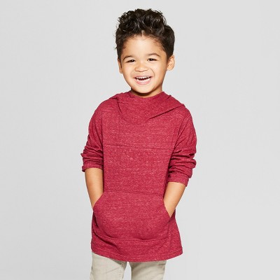 toddler boys red hoodie