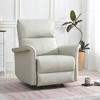 KTMBDW Recliner Chair, Rocker Chair for Adults, Glider Rocker Recliners, Nursery Chairs for Living Room, High Back, Upholstered Deep Seat, Gray - 3 of 4