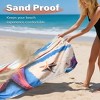 Tirrinia Large Hooded Beach Towel for Adults and Kids, Quick-Dry  Lightweight Microfiber Cape, 52 x 60 Inches - 3 of 4