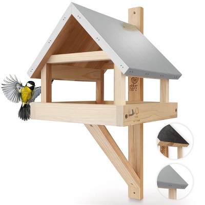 Wildtier Herz Wild Animal Heart Xl Wooden Birdhouse With Weatherproof ...