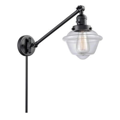 Oxford - 1 Light Swing Arm Wall Sconce In Traditional Style-25 Inches Tall and 8 Inches Wide