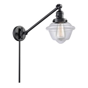 Oxford - 1 Light Swing Arm Wall Sconce In Traditional Style-25 Inches Tall and 8 Inches Wide - 1 of 1