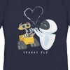 Women's Wall-E Valentine's Day EVE Sparks Fly T-Shirt - 2 of 4