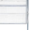 HomeRoots 24" White And Gray Metal Baskets Wall Mounted Cubby Shelf - 4 of 4