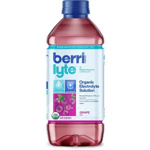 Berri Lyte Organic Plant-Based Electrolyte Drink Solution - Grape - 33.81 fl oz - 1 of 4