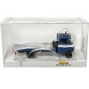 1968 Mercedes-Benz L 608 D Flatbed Truck Blue with White Stripes "Mercedes-Benz Service" 1/87 (HO) Scale Model Car by Brekina - 3 of 3