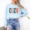 Simply Sage Market Women's Retro Cozy Season Colorful Long Sleeve Garment Dyed Tee - 2 of 4