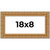 PosterPalooza | Panoramic Contemporary Gold Picture Frame - UV Acrylic, Foam Board Backing, Hanging Hardware - 2 of 4