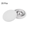 Unique Bargains Metal Shank Round Cloth Covered DIY Sewing Buttons 20 Pcs - 3 of 4