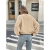 Women's Casual Knit Cardigan Front Tie Bell Long Sleeves Open Front Lightweight Sweater Cardigan - 4 of 4