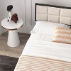 Full Size Metal Bed Frame with 10.8" Under Bed Storage, Platform Base with Headboard & Footboard, Easy Assembly, No Box Spring,Beige - 3 of 4
