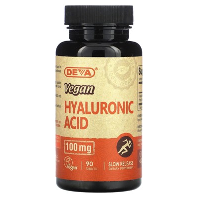 Deva Vegan Hyaluronic Acid , 100 mg , 90 Tablets