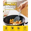 Itopfox 4-Piece Silicone Cooking Utensil Set Non-Stick Spatulas & Spoons Heat-Resistant Kitchen Tools for Frying, Mixing, Serving, Draining, Stirring - 4 of 4