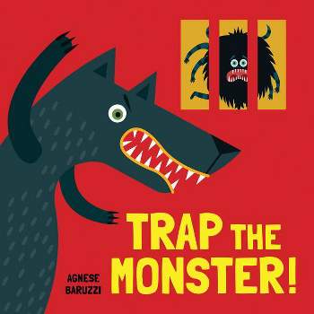 Monster - (Hide and Peek) by Happy Yak (Board Book)