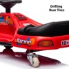 24V Electric Drifting Go Kart for Kids,with High/Low Speed Switch, 360° Drift System, Music Lights Safety Frame Drift Cart for Ages 3-8 - 4 of 4