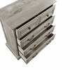 5-Drawer Engineered Wood Farmhouse Dresser with Natural Texture, Vintage Design and Versatile Storage - 4 of 4