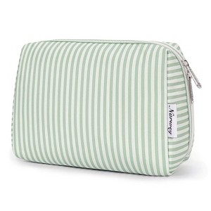 Narwey Striped Makeup Bag Travel Cosmetic Bag Organizer Toiletry Bag - 1 of 3