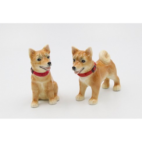 Kevins Gift Shoppe Ceramic Shiba Inu Salt And Pepper Shakers The Doge - image 1 of 3