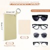 Unique Bargains Soft Portable Scratch-Resistant Slip-in Eyeglass Cases 2 Pcs - 2 of 4
