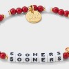 Little Words Project University of Oklahoma Beaded Bracelet - 4 of 4