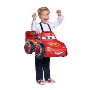 Disguise Toddler Boys' Disney's Cars Lightning McQueen Costume - Size Small - Red - 1 of 2