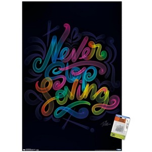 Trends International Never Stop Loving Unframed Wall Poster Prints - 1 of 4