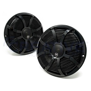 Wet Sounds REVO 10CX SW-B Black SW Grill 10 Inch Marine High Performance LED Coaxial Speakers (pair) - 1 of 4