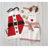 tagltd Whimsy Santa Kids Cooking Baking Apron Cotton Machine Wash, One Size Fits Most, Red - 2 of 2
