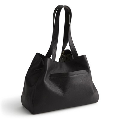Vera Bradley Women's Leather Small Hathaway Tote Bag Moonless Night — фото 2