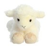 Aurora Small Luna Lamb Mini Flopsie Adorable Stuffed Animal White 8" - 2 of 4