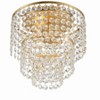 Crystorama Lighting Gabrielle 3 - Light Flush Mount in  Antique Gold - 4 of 4