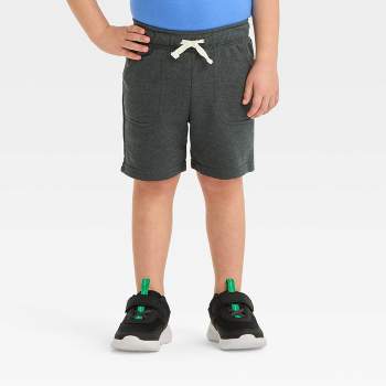 Toddler Boys' Pull-On Above Knee Shorts - Cat & Jack™ Charcoal Gray 5T