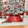 Whisen Christmas Tree Collar, Steel Tree Ring Skirt, Home Xmas Decoration for Christmas Tree - 2 of 4