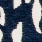 navy blue/ivory