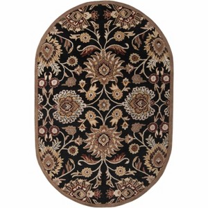 Hauteloom Conesus 1053 Hand Tufted Black Wool Rug - 1 of 4