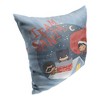 Warner Bros. Justice League Team Santa Throw Pillow 18x18 Inches - 2 of 2