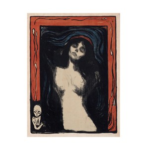 Trademark Fine Art -Edvard Munch 'Madonna 2' Canvas Art - 1 of 4