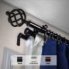 HomeStock Domovina Curve 13/16" Triple Curtain Rod - 2 of 3