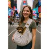 Parisian Pet - 'Gray Sling Carrier' for Dogs & Cats - Hands-Free Pet Transport Solution - 3 of 4